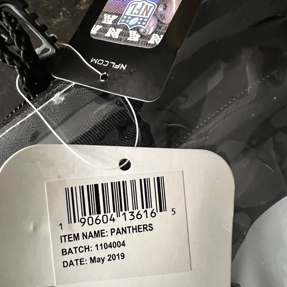 Carolina Panthers Clear Fanny Pack - Picture 6 of 6